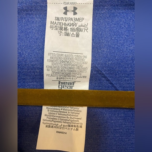 Under Armour Chicago Cubs Blue fitted half-zip long sleeve - Picture 6 of 10